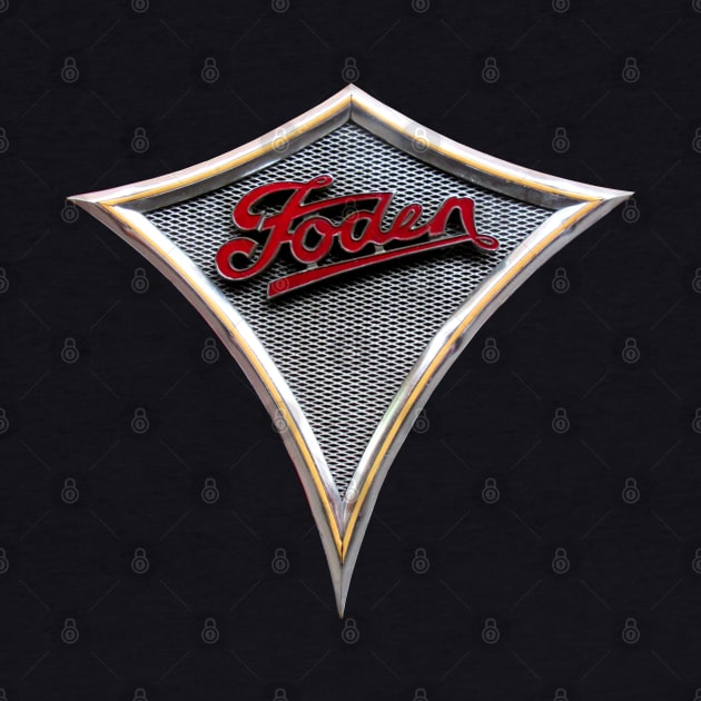 Vintage 1940s Foden grille emblem by soitwouldseem